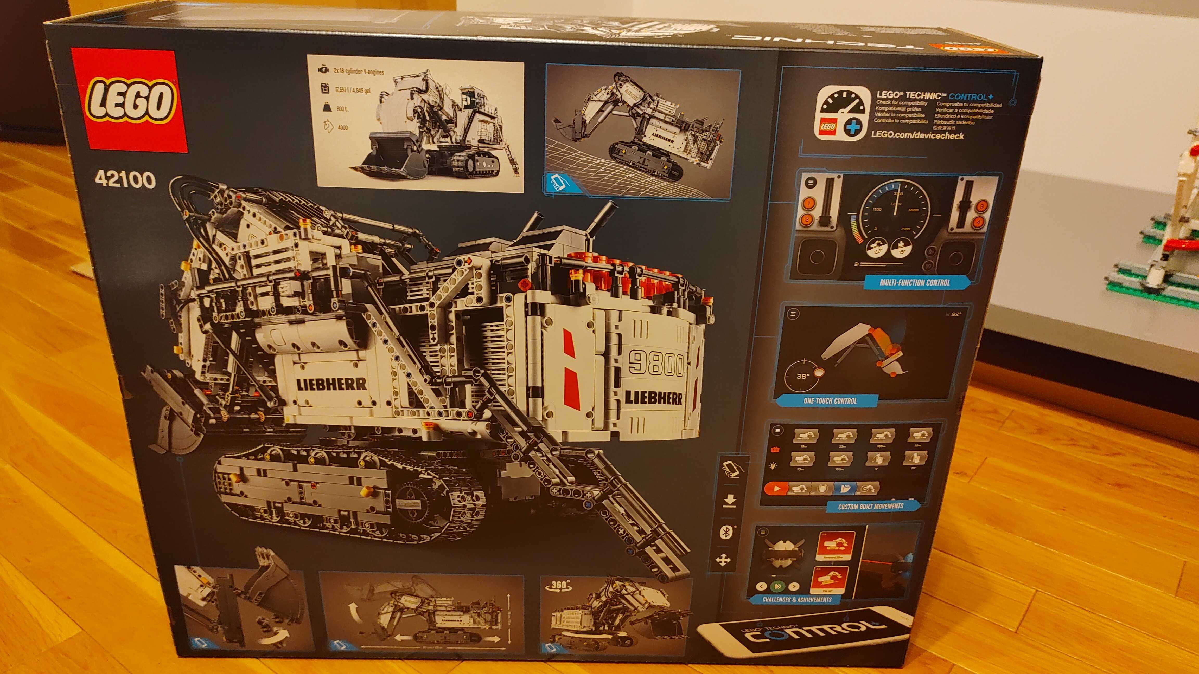 LEGO Technic 42100 Liebherr R 9800 Excavator - Klocki oryginalne nowe