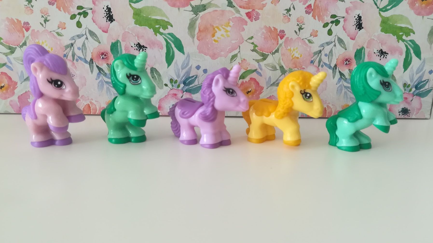 jednorożec kucyk Pony 5 figurek