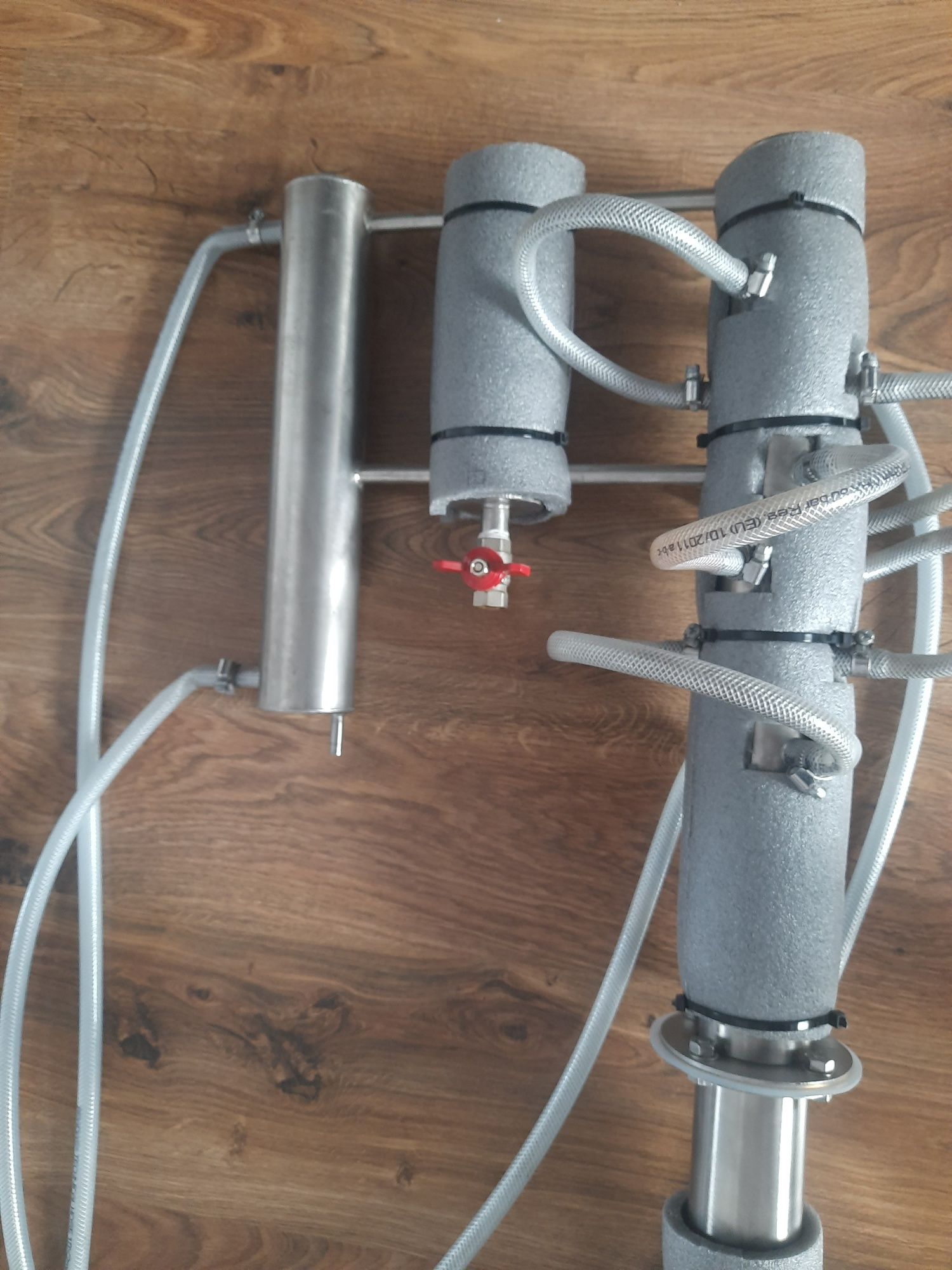 Kolumna destylacyjna zimne palce 6 ZP 190cm + Elektrozawór