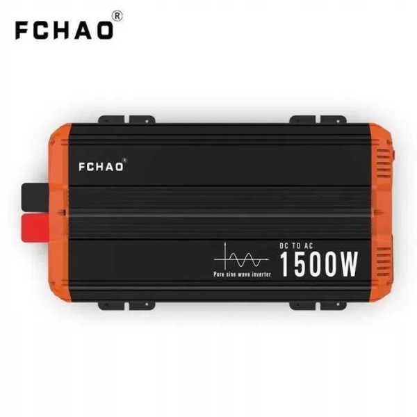Інвертор FCHAO PSC-1500W 12v 24V на 220V (Чиста синусоїда)