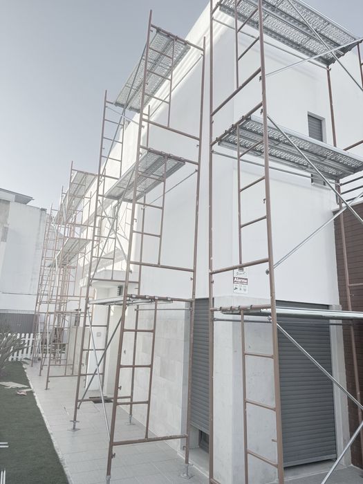 Aluguer de andaime tradicional