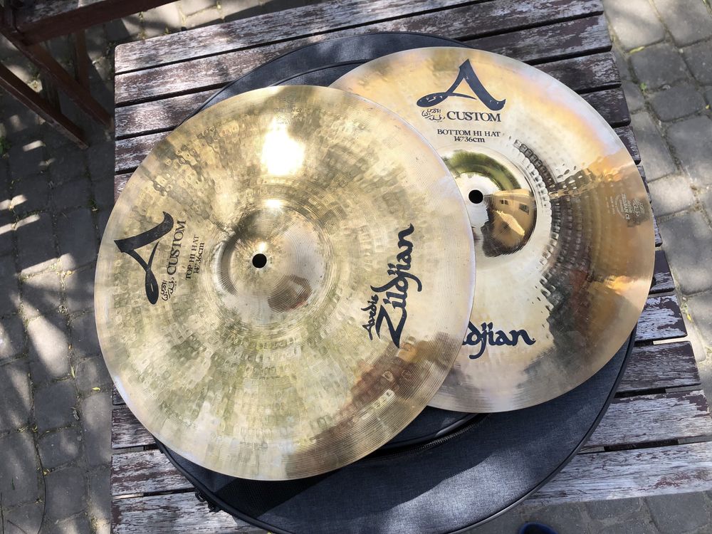 Talerze Zildjian A Custom Hi-Hat 14” - perkusja