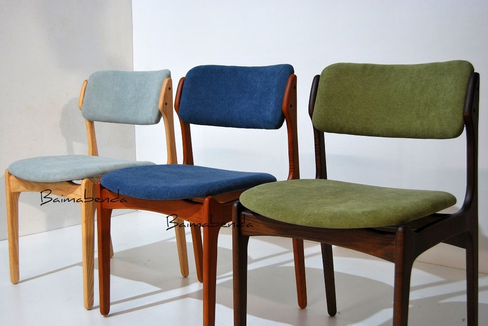 Cadeira Erik Buch modelo 49 Estilo Nórdico / Escandinavo / Vintage