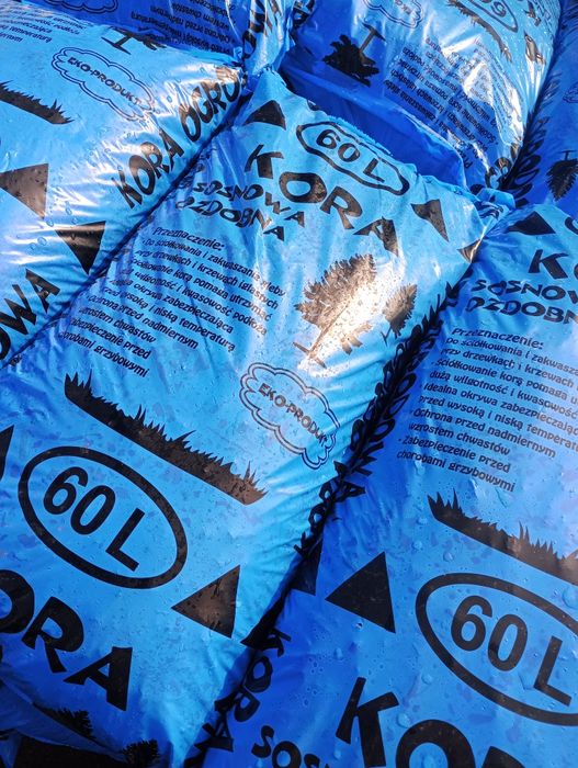 Otoczak szary rzeczny płukany, kruszywo ozdobne, kora sosnowa, ziemia