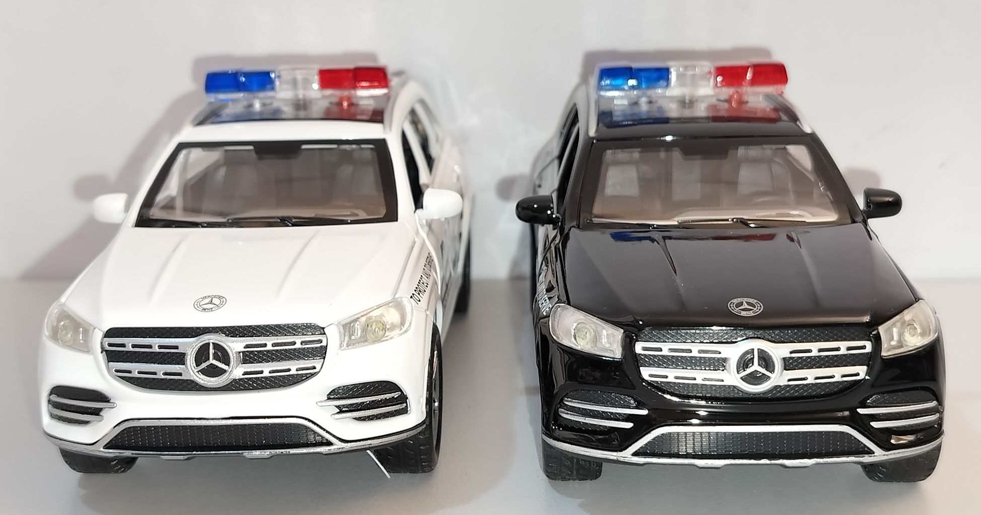 Машинка Полиция Mercedes GLS600 MAYBACH модель 1:32 Автосвіт Металл