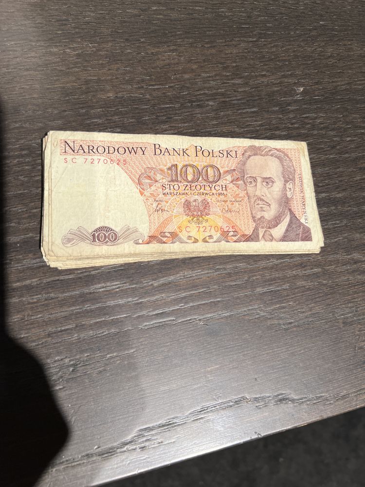 Banknoty PRL różne lata