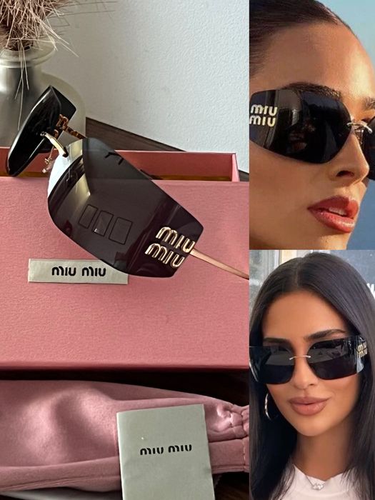 Okulary przeciwsłoneczne miu miu + komplet opakowań!!