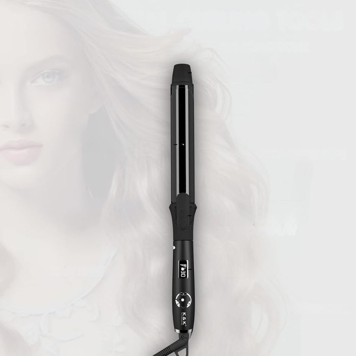 Lokówka Profesjonalna z Ceramiczną i Turmalinową Powłoką 32mm 50-230°C