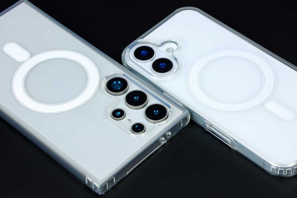 Чехол Clear Case MagSafe для Samsung Galaxy S25 ultra/iPhone та інші
