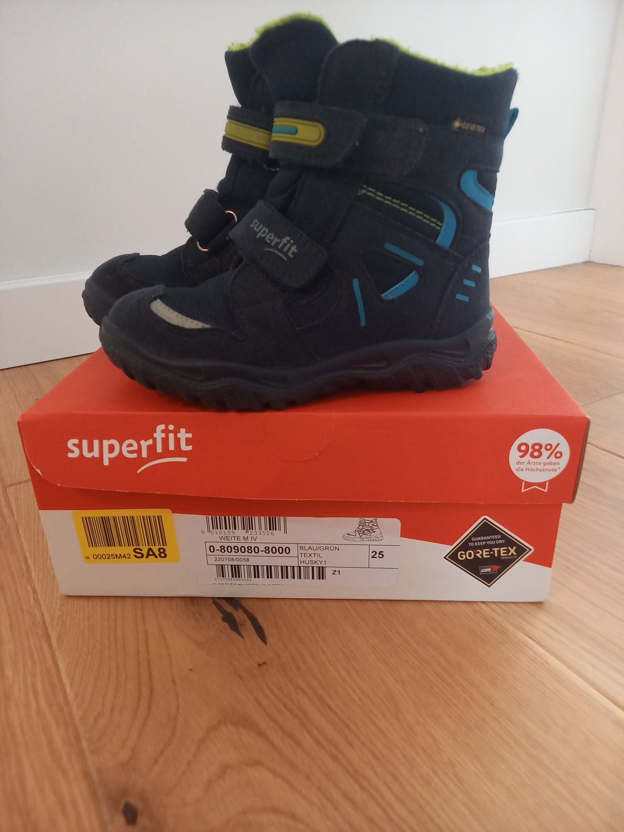 Kozaki Superfit, rozm. 25