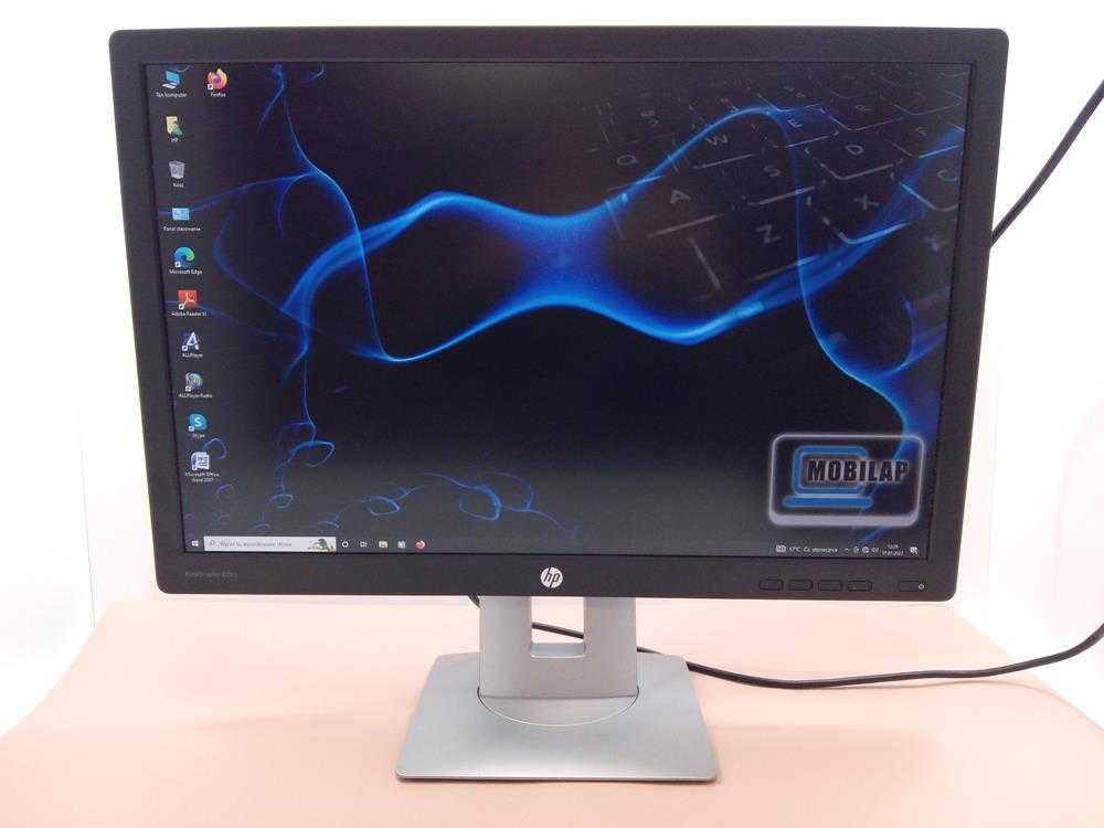 Monitor Dla Grafika PRO HP e242 24 cale FHD+ IPS Displayport USB GW FV