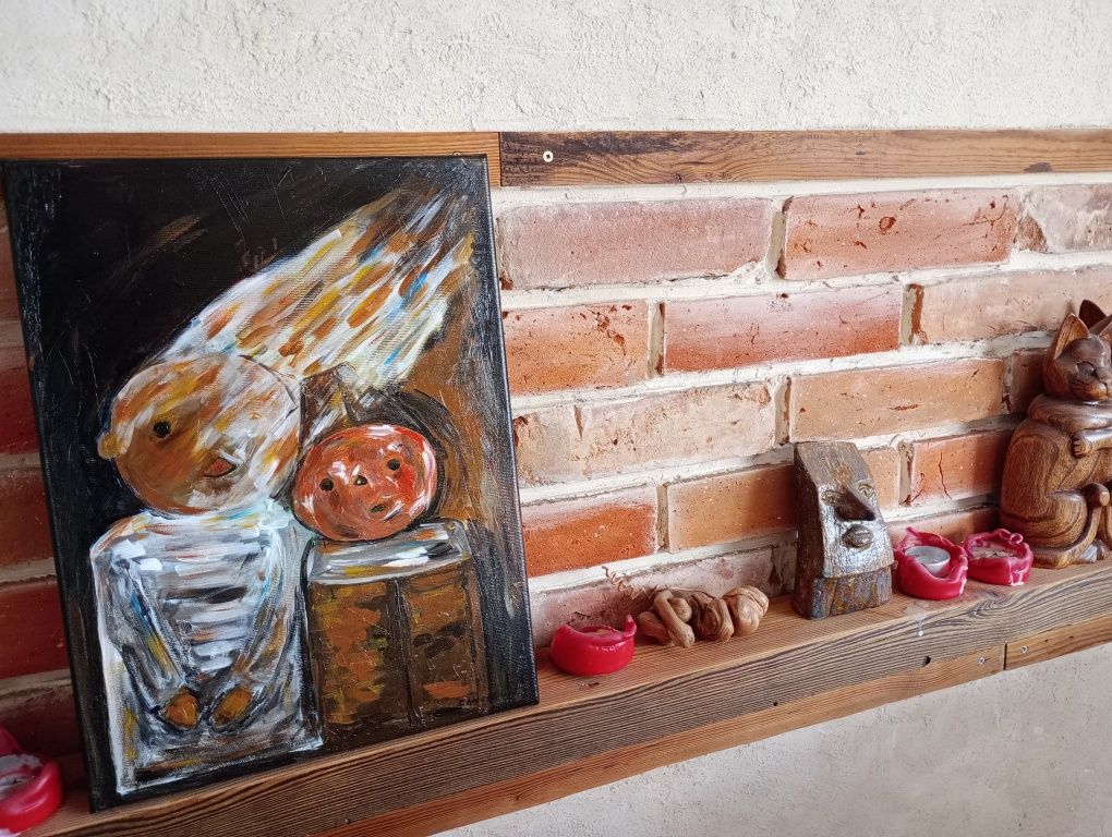 Makowski Tadeusz. Obraz płótno dzieci 30x40cm prezent