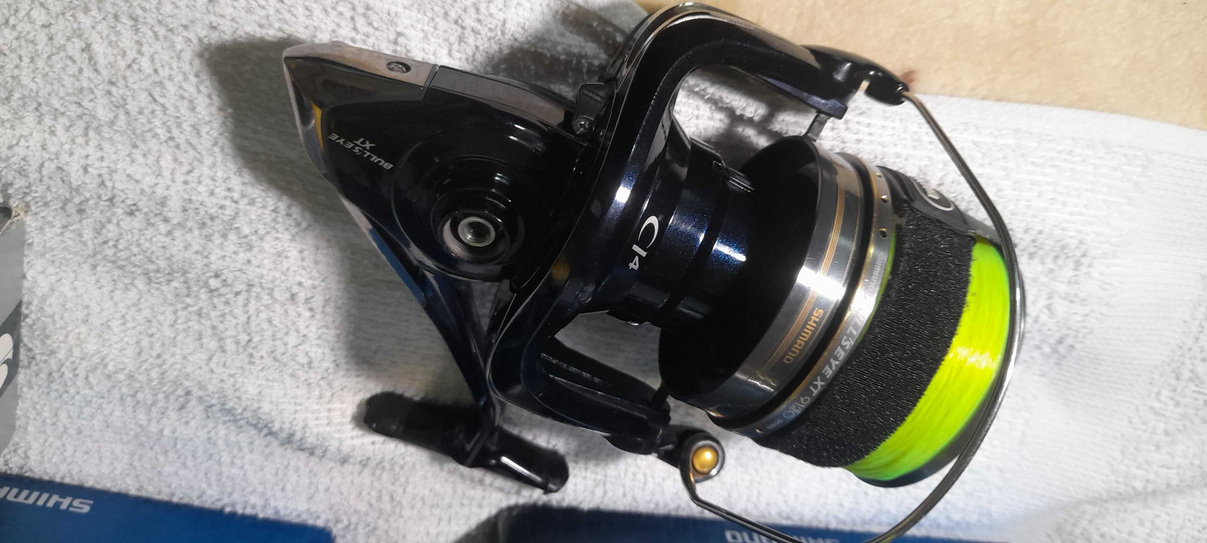 4x Kołowrotek Shimano BullsEye XT 9050