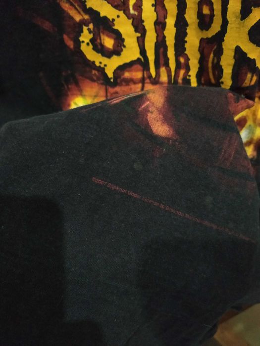 Мужская футболка,мерч группы slipknot 2007 года originals