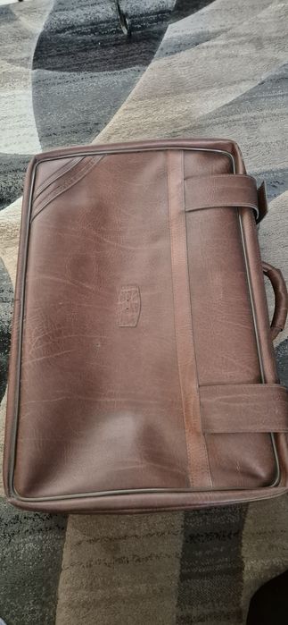 PRL Walizka brązowa