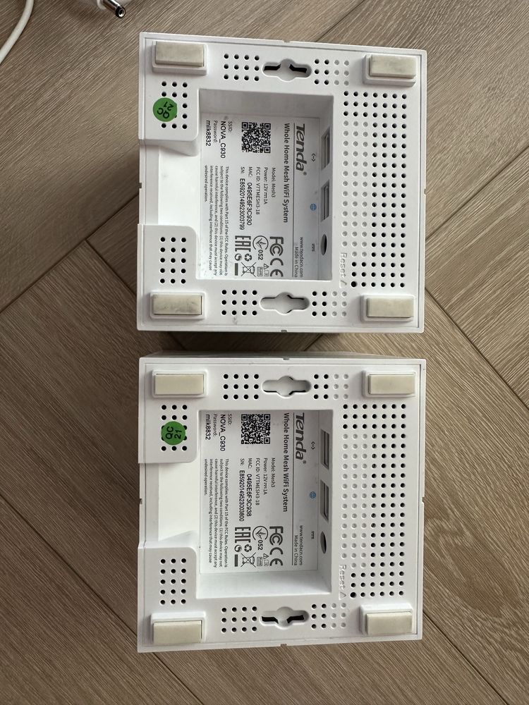 Tenda Nova MW6 wifi access point 2x
