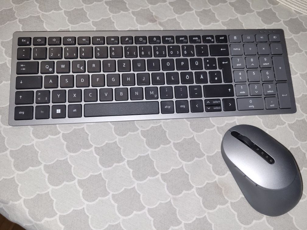 Klawiatura Mysz Niemiecka |Dell PREMIER| Zestaw BEZPRZEWODOWY