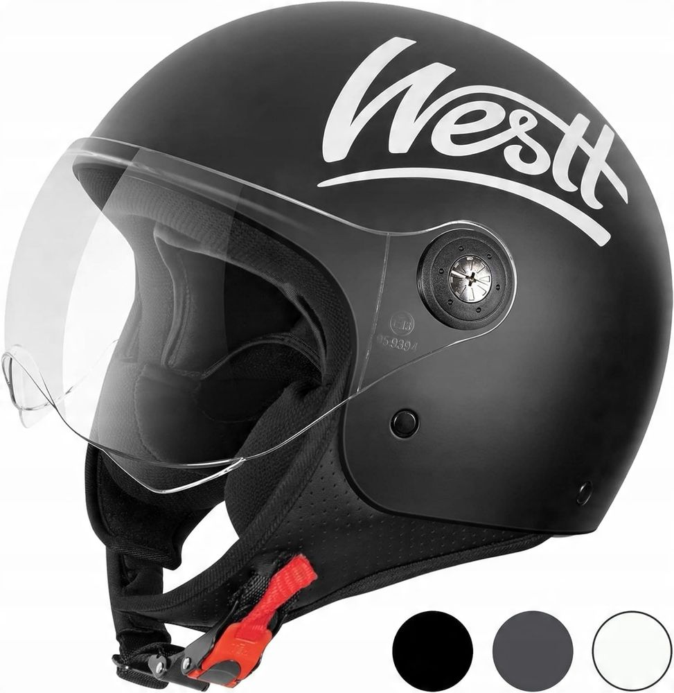 Kask motocyklowy Na Motor Westt Classic r. S 55-56cm