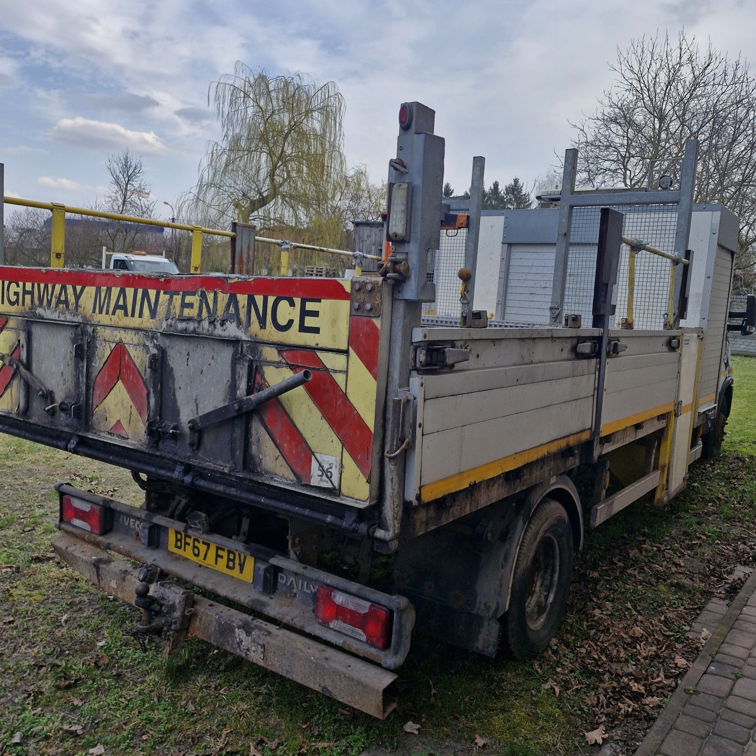 Zabudowa skrzynia wywrotka hds kiper iveco  daily 50c 70c