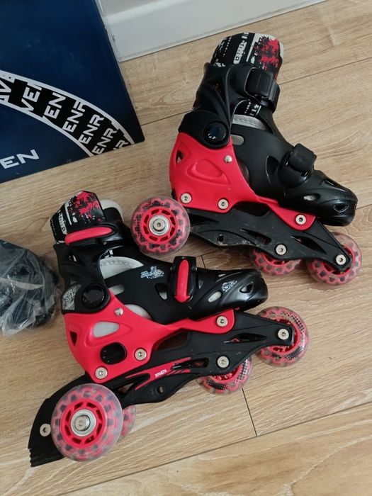 Rolki, łyżwy, wrotki Raven 29-32 + kask 3w1
