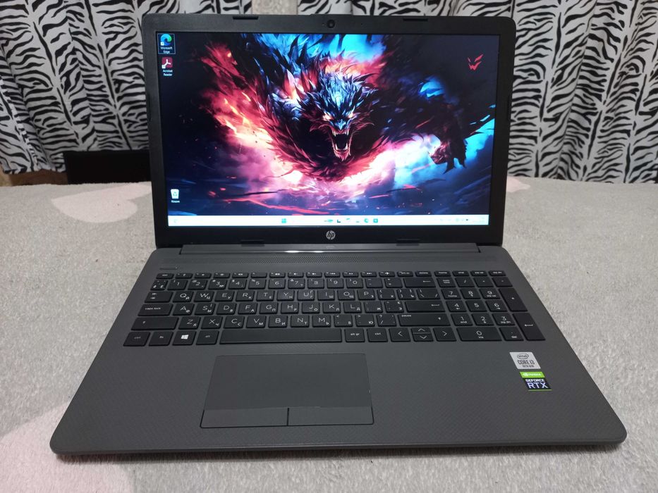 Игровой Видео RTX 2050 (4 ГБ)  Intel 100G51/  10" поколение!!  HP 15