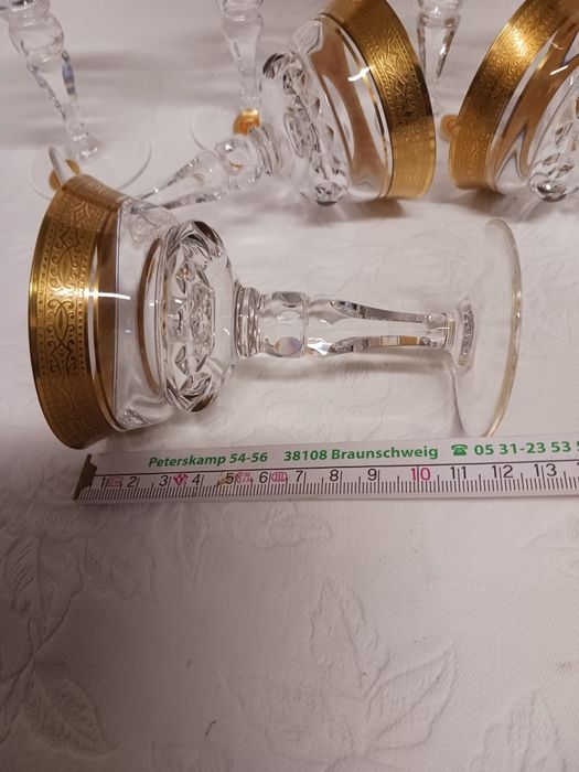 Klokotschnik luksusowe kieliszki do likieru nalewki szklo krysztalowe