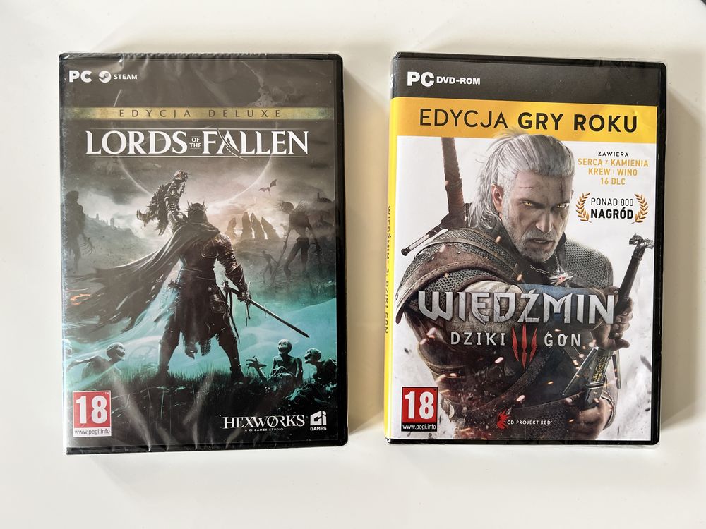 Lords of the Fallen + Wiedzmin Dziki Gon PC