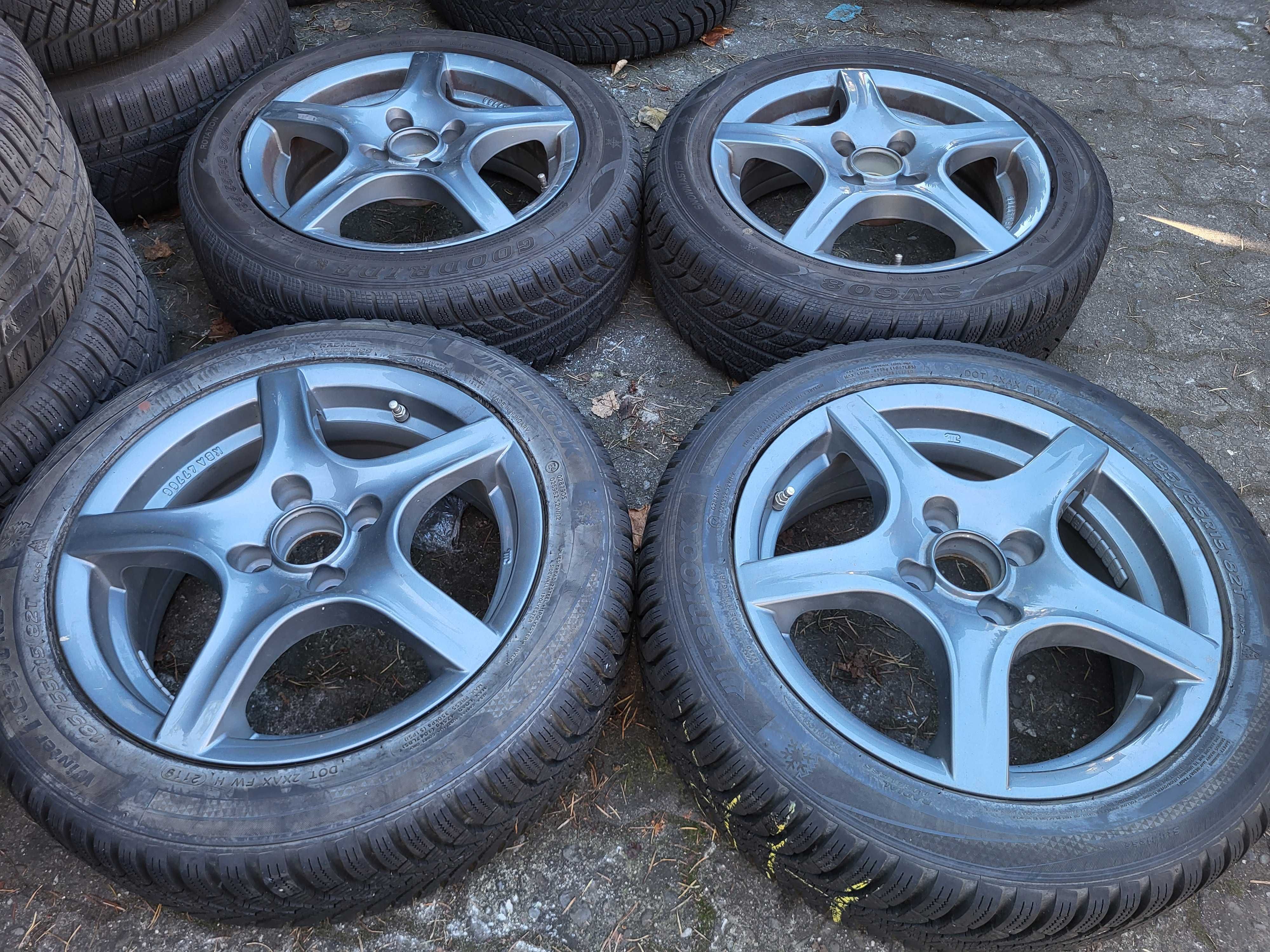 Felgi aluminiowe 15" 4x98 Fiat 500 Panda Punto Bravo Alfa Romeo Mito