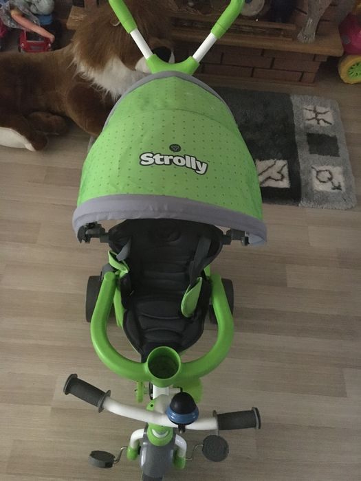дитячий велосипед - прогулянкова коляска англійської фірми Strolly