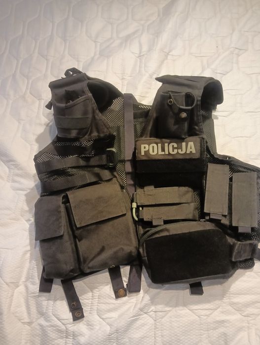 Kamizelka siatkowa taktyczna policja