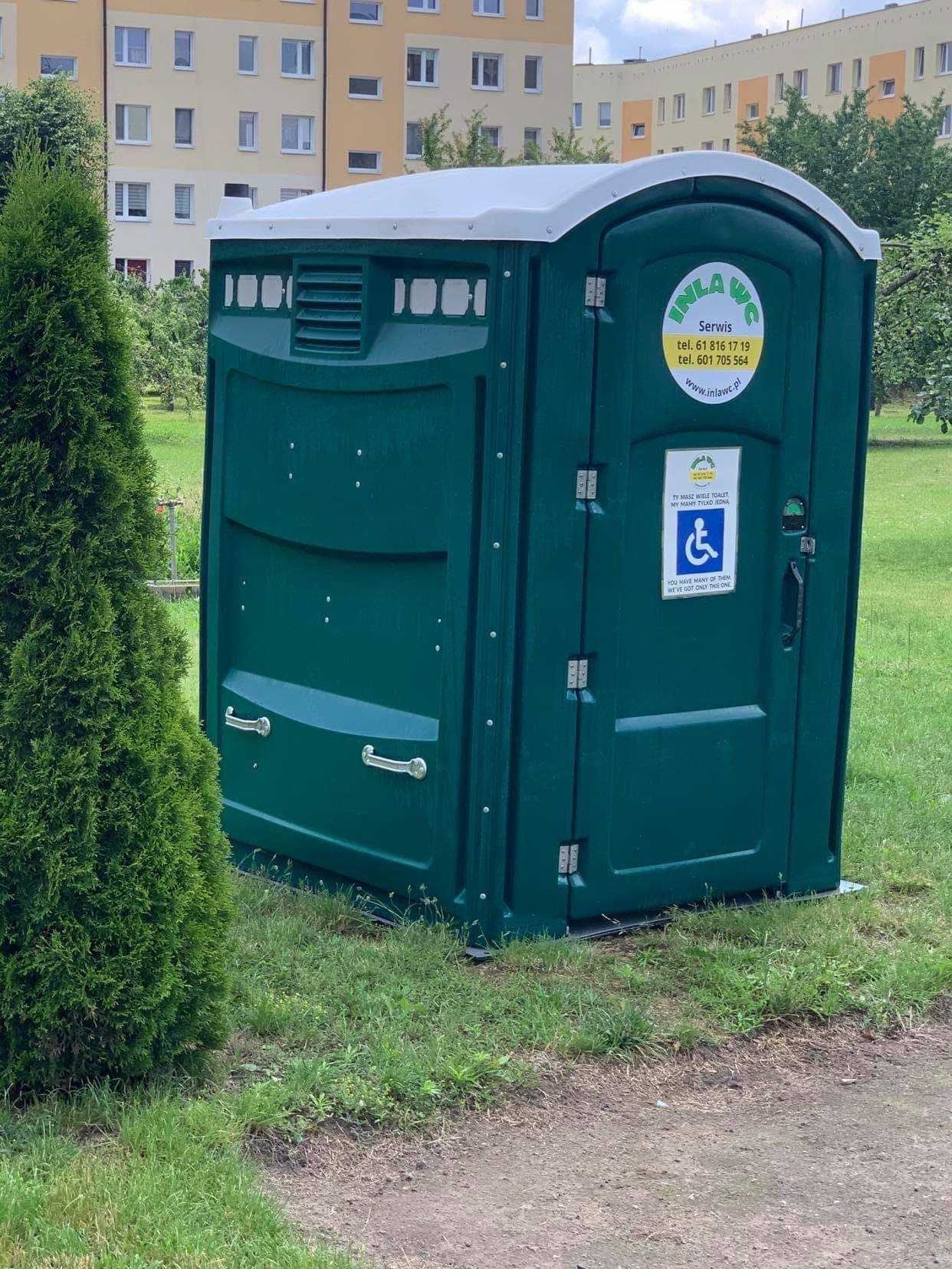 Toalety Przenośne WC, Toaleta przenośna - serwis/wynajem P-ń - Toj Toj