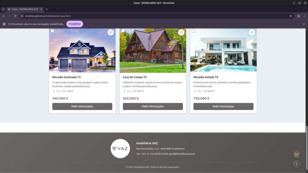 Criação de site profissional - imobiliária, stand, loja, clínica…!