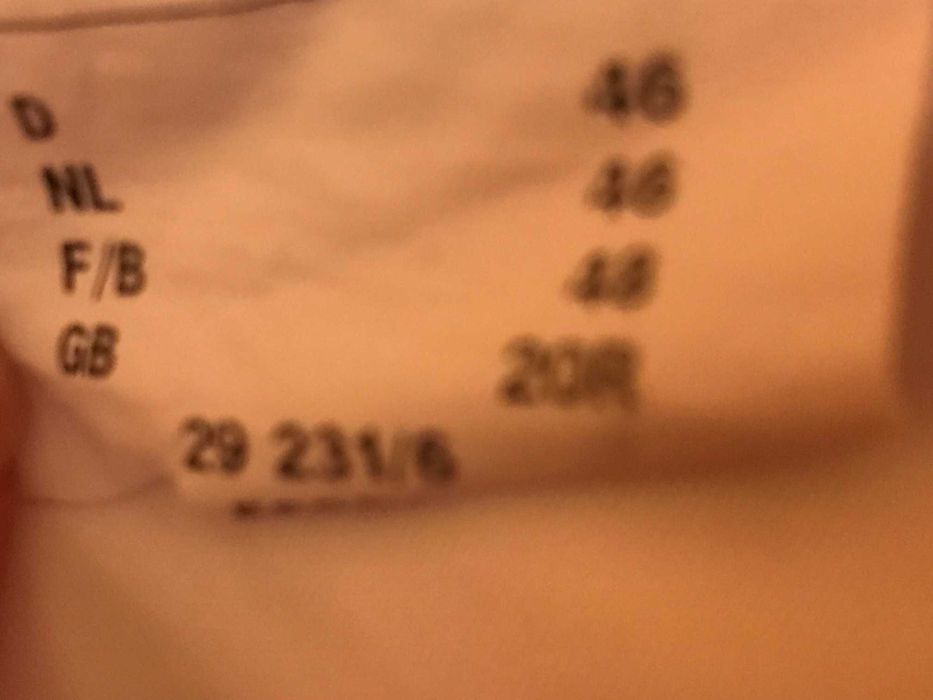 Biała spódnica MIDI, r. 46, na podszewce