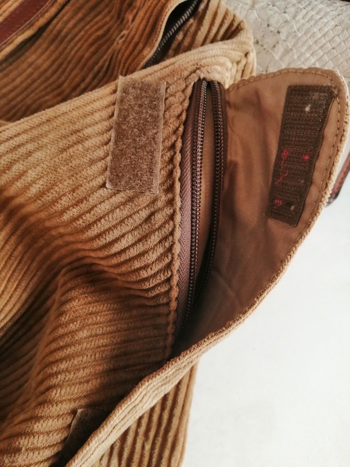 Mochila bombazine castanho