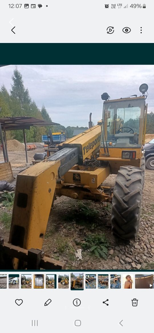 Ładowarka teleskopowa sanderson