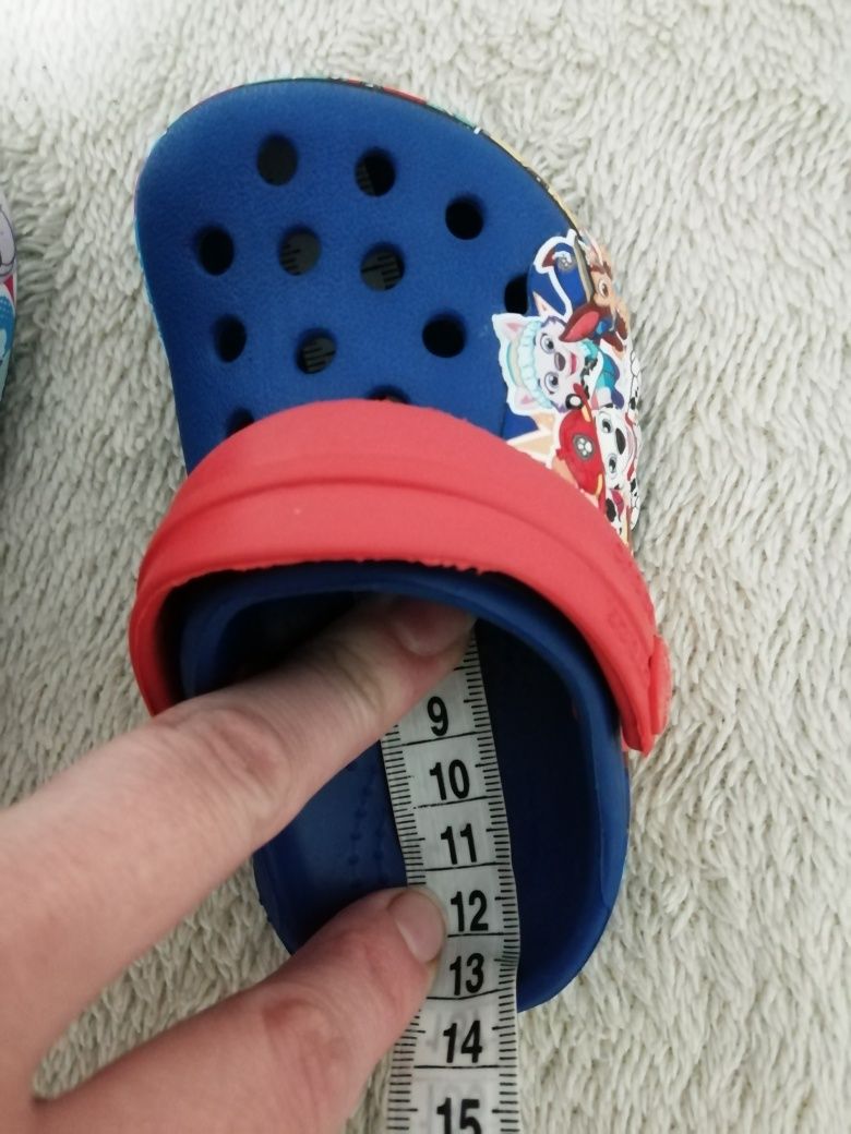 Клоги, кроксы Crocs C 4, р. 19-20, стелька 12 см Щенячий патруль