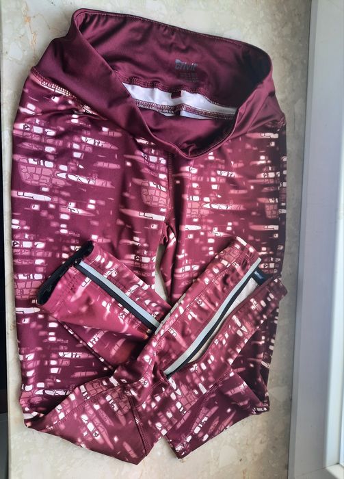 Legginsy getry sportowe damskie do biegania Crivit r. M