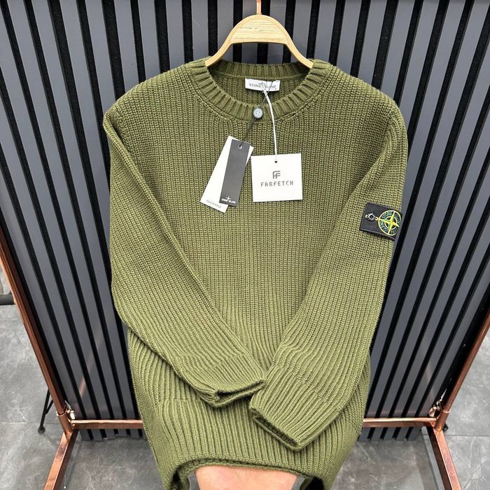 Мужской Свитер Stone Island новый (С-ХХЛ)