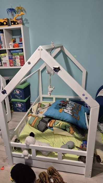 Łóżko domek 2 sztuki