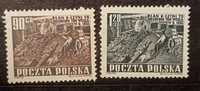 1951, Polska, znaczki poczt. Plan 6-letni, Górnictwo (Fischer 577-588)