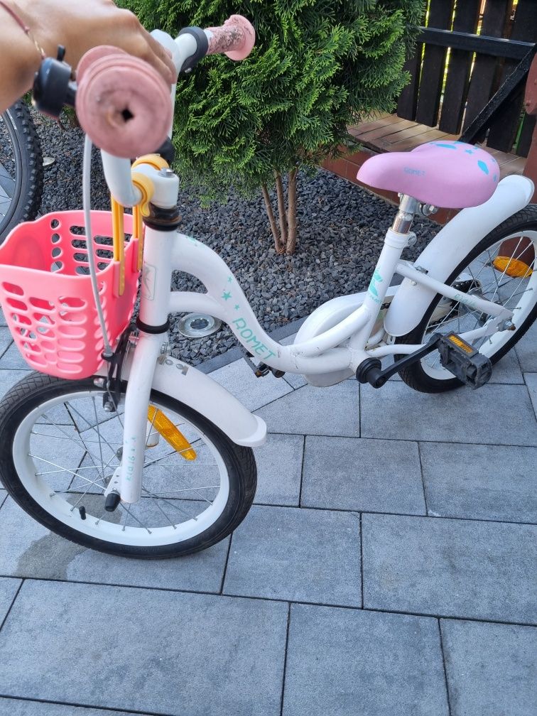 Rowerk dla dziewczynki rowerek 16cali