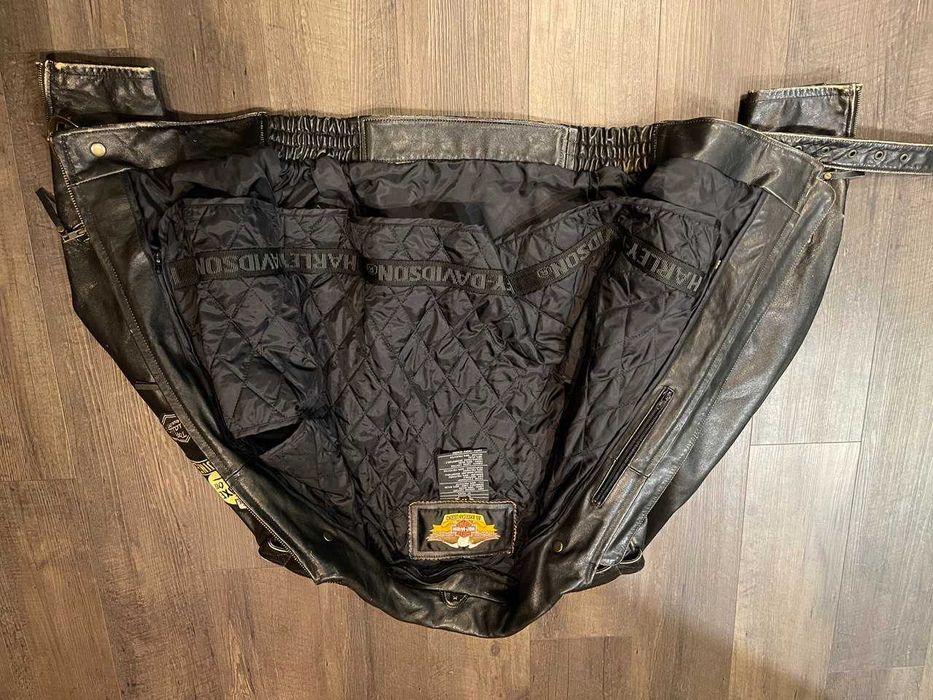 Куртка кожаная HARLEY DAVIDSON  винтаж мужская М