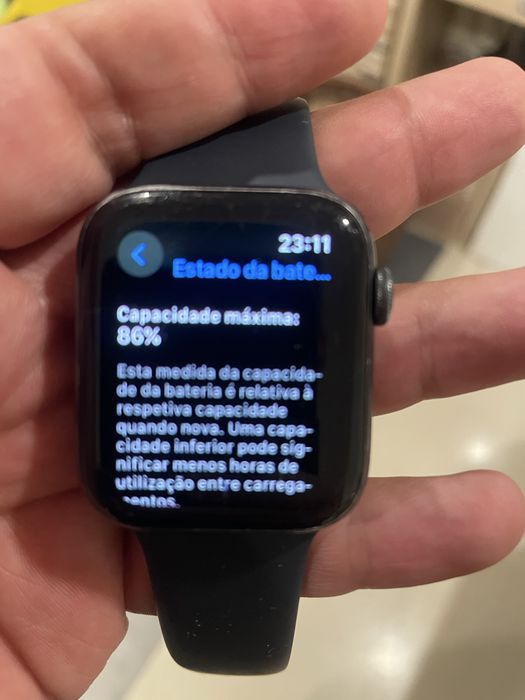 Apple watch SE 44mm midnight | oferta pulseira original