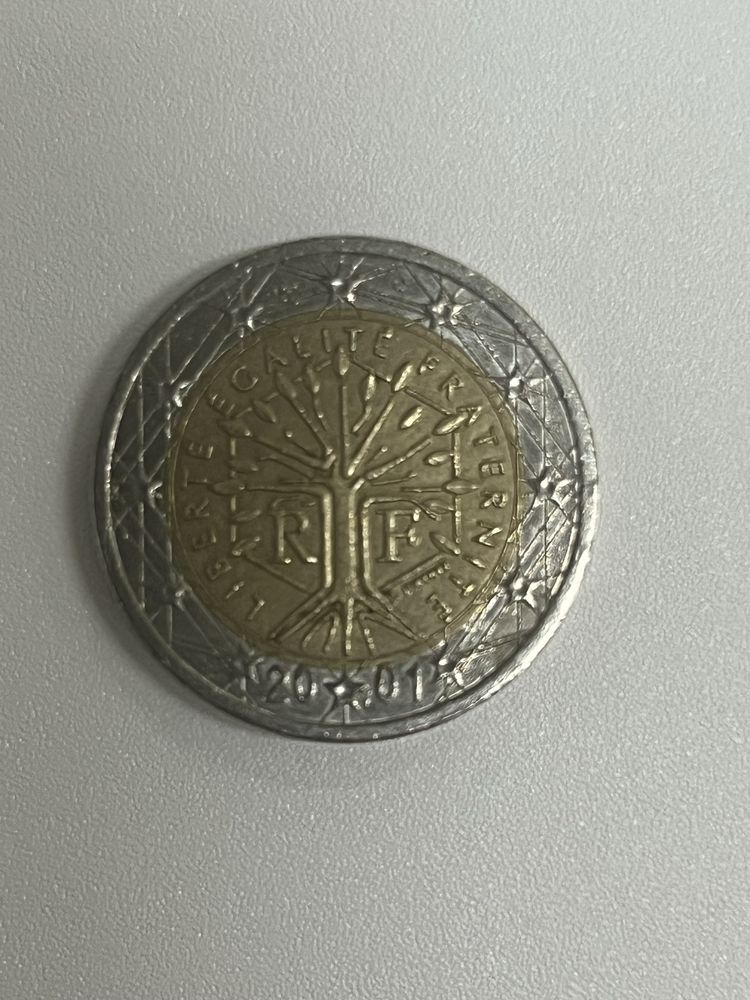 Moeda 2001 - “LIBERTÉ, EGALITÉ, FATERNITÉ”