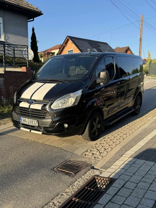 Ford Transit Custom Ford Transit Custom 2.2 100km 9 osobowy CB TV Prywatne - Zamiana !