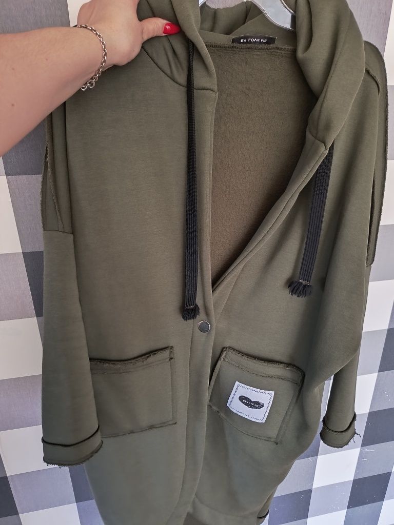 Wiosenny płaszczyk by love me bawełna Uniwersalny bluza
