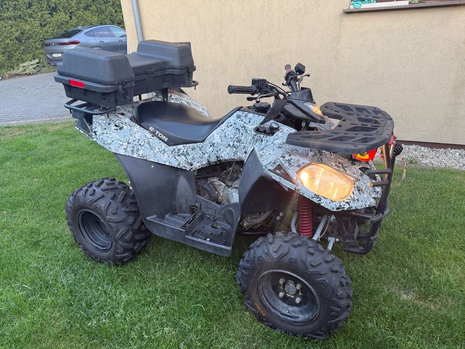 Quad E-ton Vector 250 4t 20hp 2007 camo wciągarka 2200km