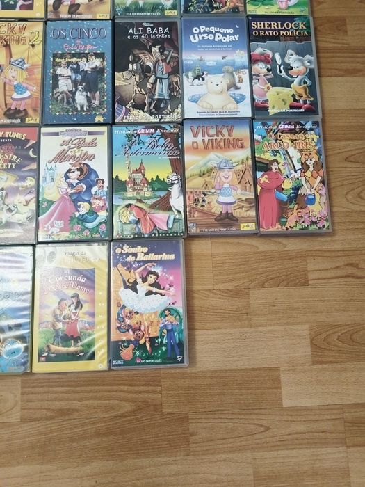 Cassetes VHS Antigos