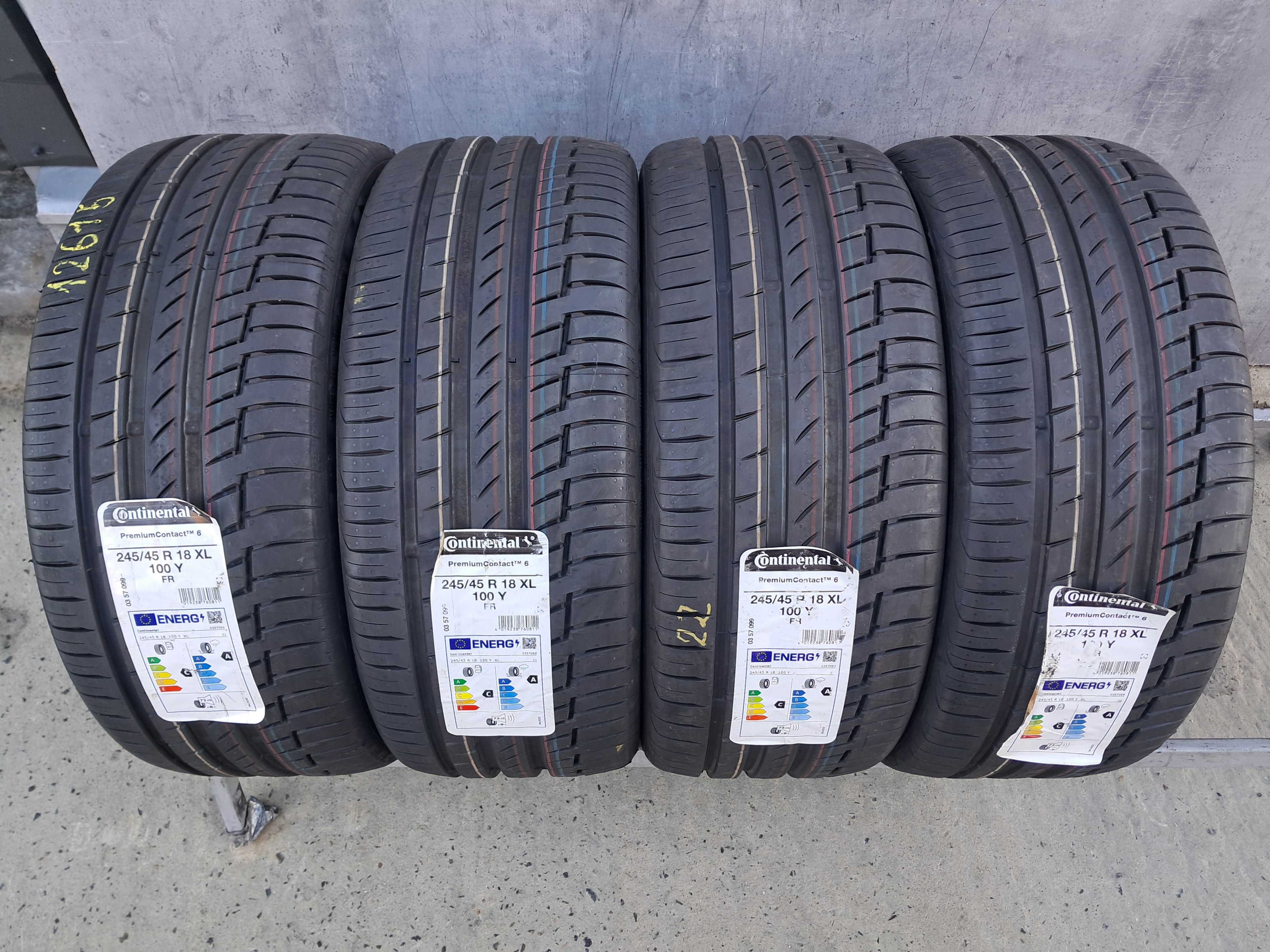 Резина літня, НОВА, 245/45 R18 Continetal Premium Contact 6 (арт12615)