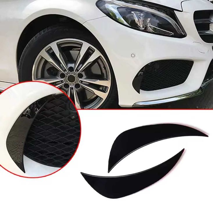 Накладки на бампер Мерседес c-class w205AMG